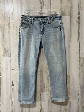 Silver Jeans Women's Light Blue Cropped Ankle Jeans